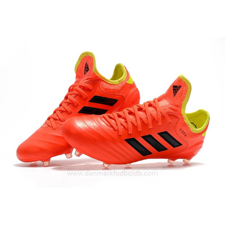 Adidas Copa 18.1 FG Fodboldstøvler Herre – Orange Sort